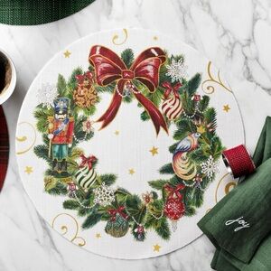 Chilewich Christmas Placemats - Set of 6 - NWT